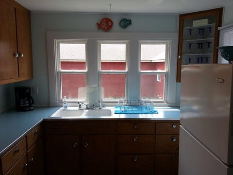 Kitchen is clean & bright!