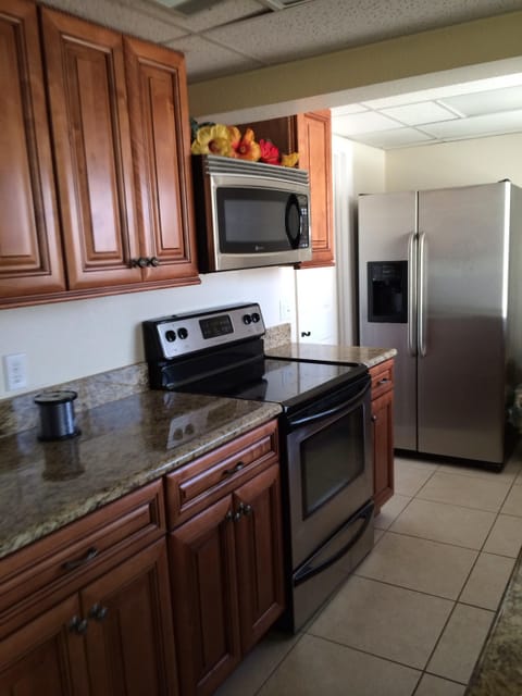 The clubhouse kitchen 