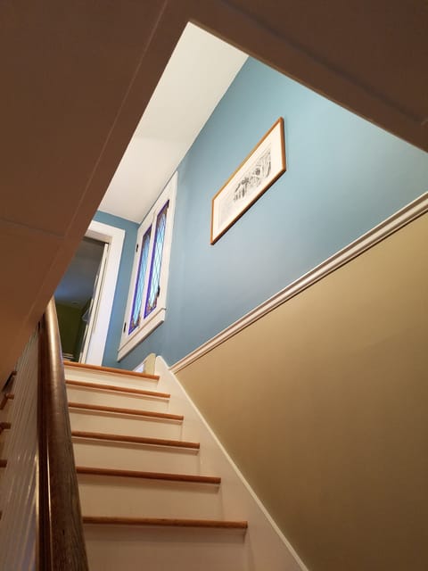 let's go upstairs...