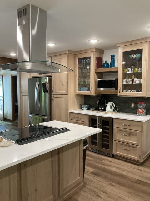 All new appliances including induction range