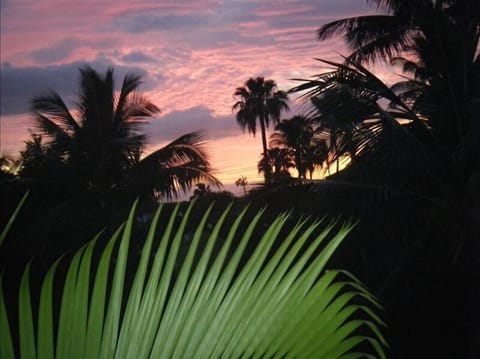 Beautiful sunset from our Lanai. Unit 6-208