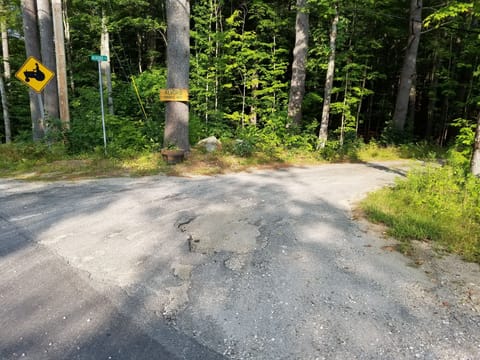 Entrance from RT 113, 1 mile from town center.