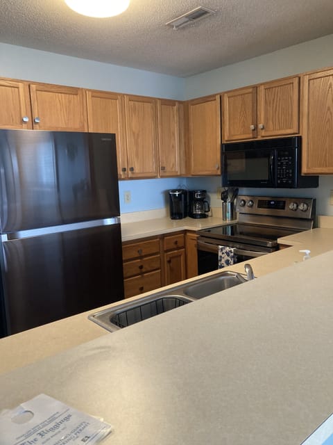 Kitchen, view from family room.