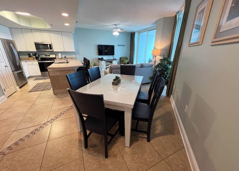 Very spacious dining room and living room