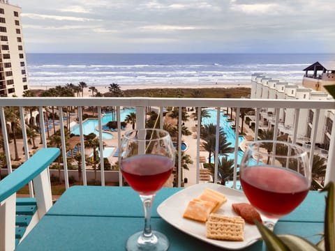 Great view from the balcony!
