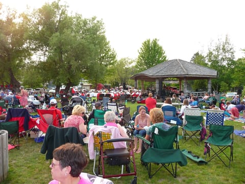 Friday evening music in the park