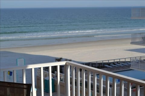 View of the 'no drive' beach