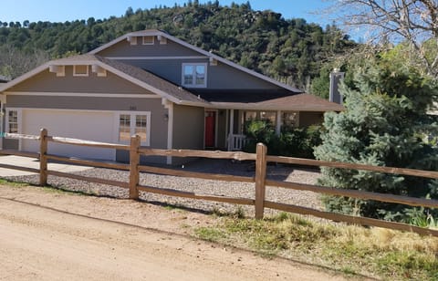 Our house is conveniently located roughly 4 miles from Payson!