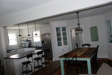 Living Room to Dining and Kitchen