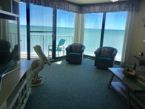 Swivel gliders for great beach viewing.
