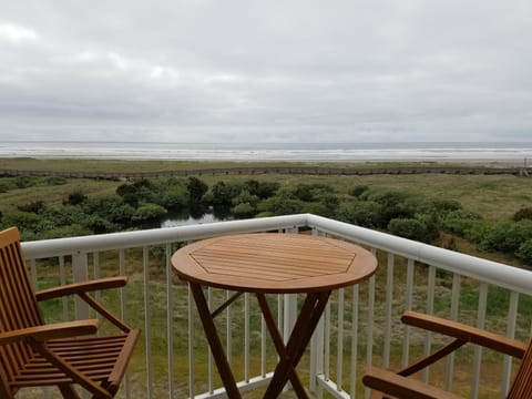 Bistro table to enjoying the view