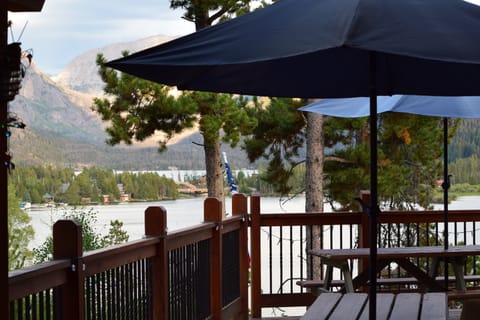 Picnic tables, outdoor grill and furniture for your relaxation and enjoyment.