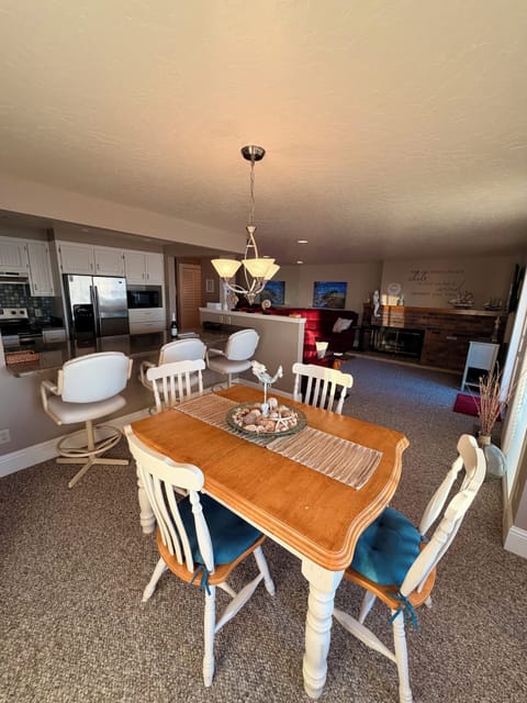 Dining Table, Living Room & Kitchen