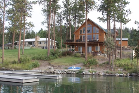 View of house and crib dock