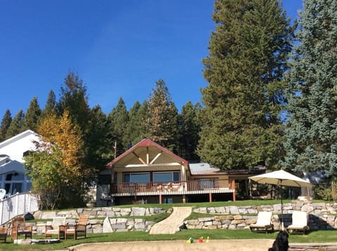 view of home from the beach