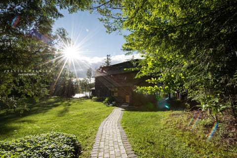 Walkway to the house.