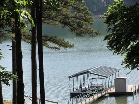 View of Dock from back deck