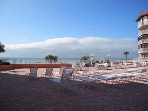 Gulf view from the condo patio
