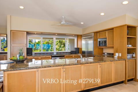 View of the upstairs kitchen
