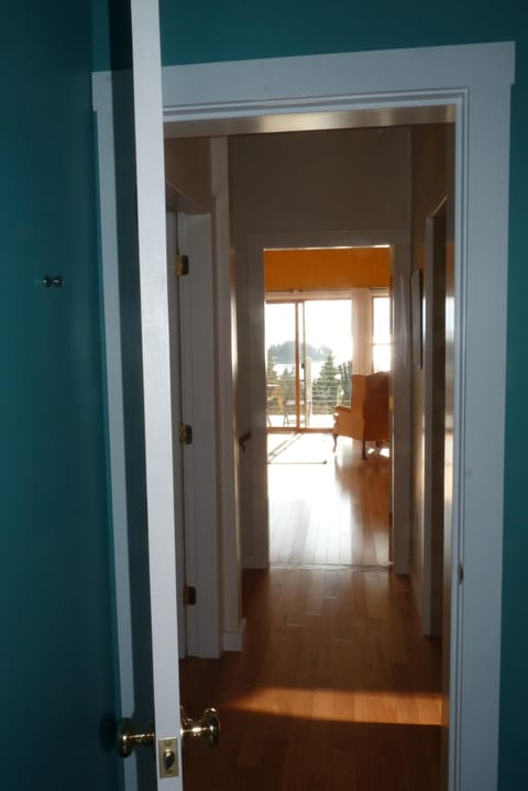 View from upstairs hallway.