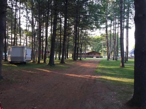 Plenty of trailer parking