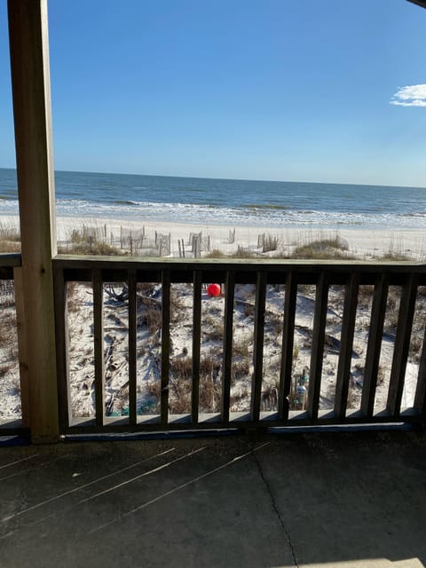 2nd Floor 'Downstairs' Gulf Side Balcony