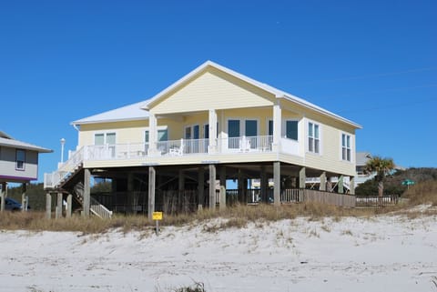 Beachfront cottage