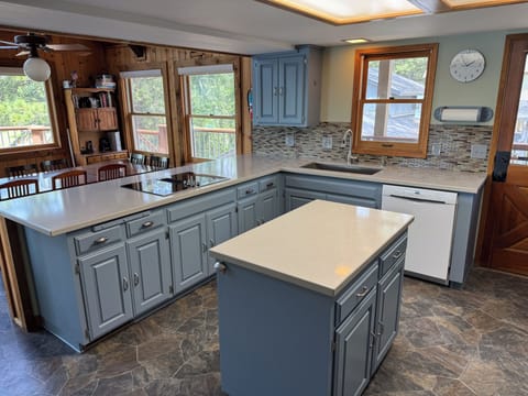 Newly remodeled kitchen.