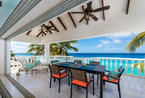 great view from the oceanfront balcony