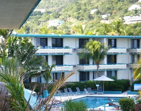 Your view of the oceanfront pool from your balcony...it's that close to Paradise