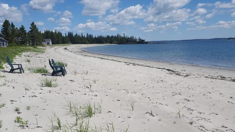 Welcome to Sandy River Beach! 
You could be sitting in those chairs!