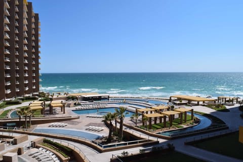 This is the view from the balcony of Cortez 305