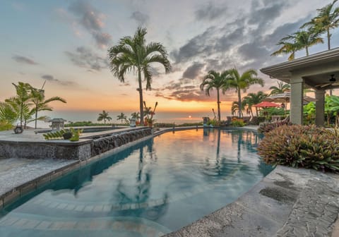 160-degree view of the ocean and amazing colorful sunsets, here at Lani hale. 