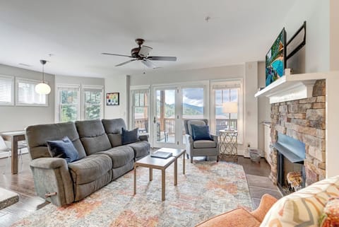 Living Room--- Windows with Mountain View