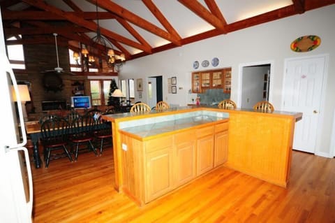 Great Room View from Kitchen and Bar Area