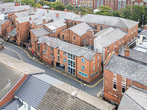 Drone picture of entire property