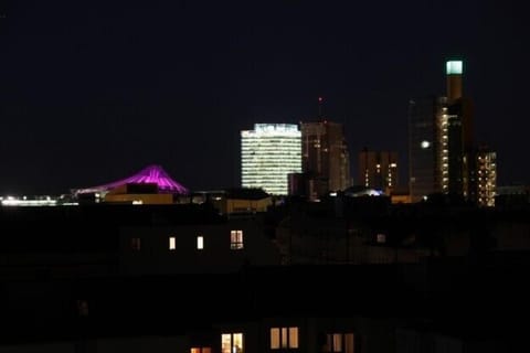 View of the Potsdamer Platz from the bedrooms