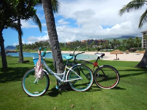 Beach cruisers for your transport while in Koolina!