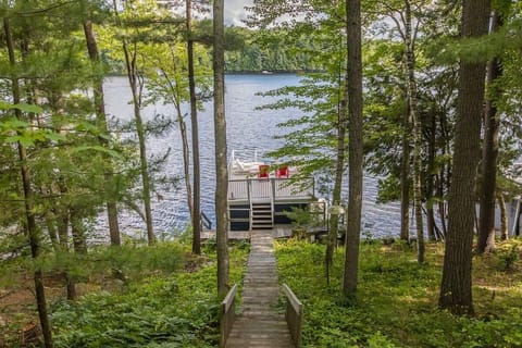 Walkway to waterfront