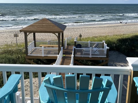 Right on the ocean!  Great family memories await your day.
