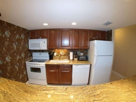 brand new custom cabinets and beautiful granite