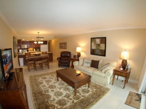 living room and dining room