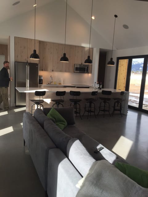 Living room & kitchen