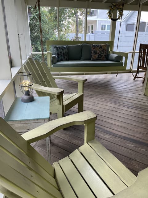 Where you will want to enjoy coffee, cocktails, a book, or a rainy day.