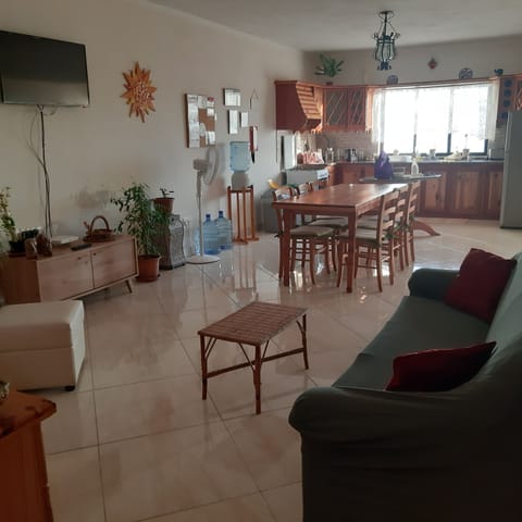 kitchen & combine living room