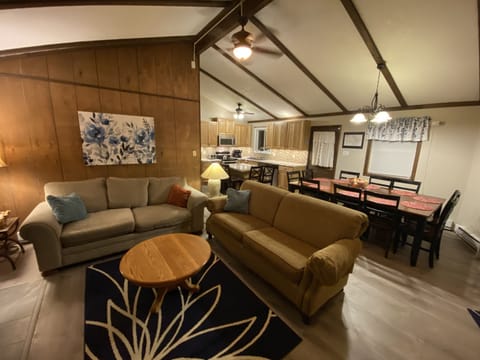 Open floor plan is great for large groups!