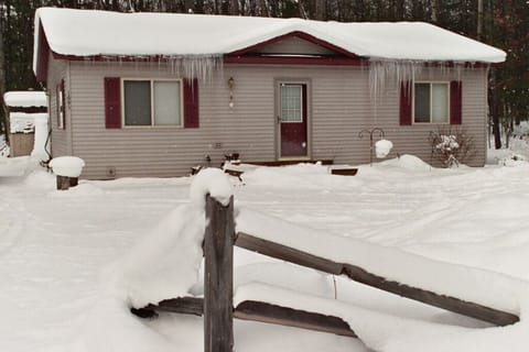 In winter, it's a wonderland, with nearby snowmobiling and skiing