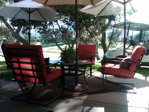 Golf Cart included in the rental for touring the Resort or for a round of golf.