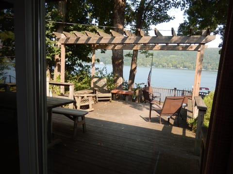 View from dining /living room