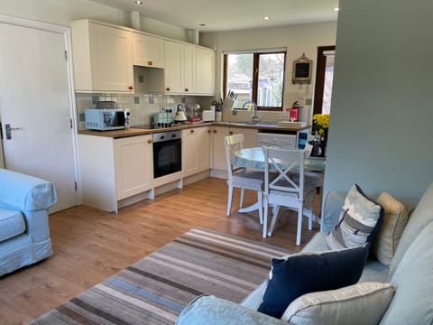 Open plan lounge, kitchen, diner. Sofa bed if required.